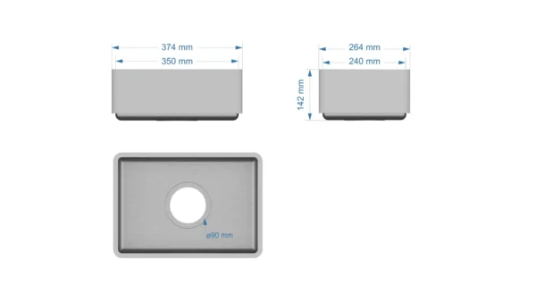 SARANA-809-R10-Dimensions