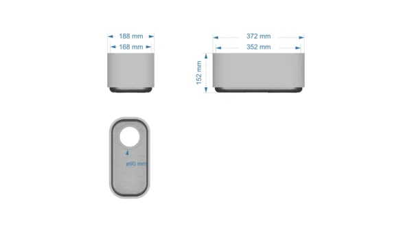 SARANA-853-R60-Dimensions