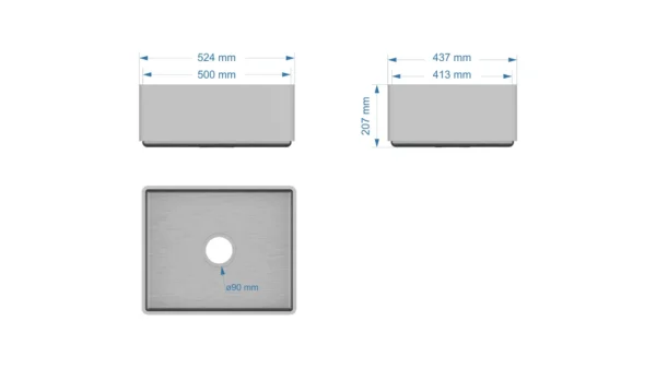 SARANA-871-R10-Dimensions