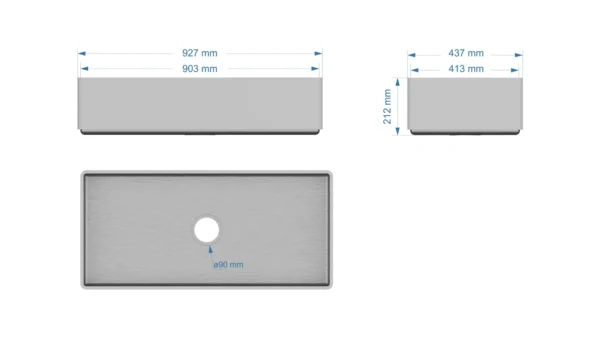 SARANA-900XL-R10-Dimensions