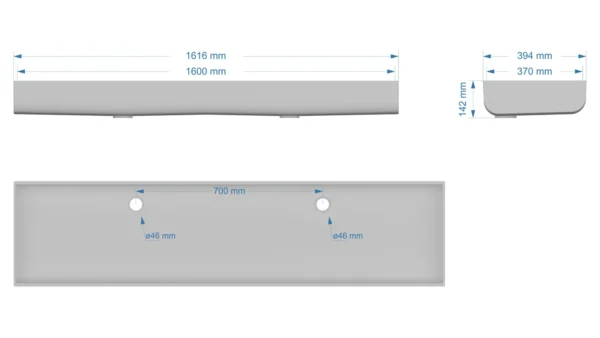 SDC-1600-Dimensions