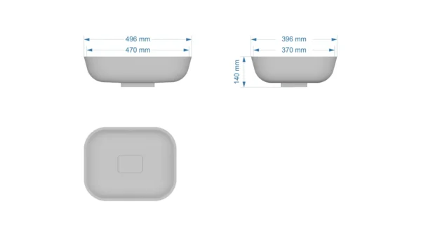 SDQ-470-370-R80-Dimensions